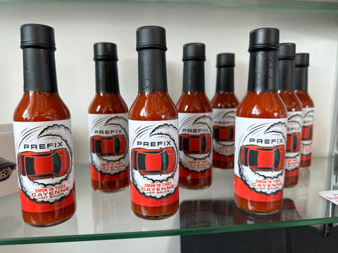 Prefix Smok'in Tires Cayenne Hot Sauce 5 oz