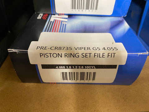Gen 5 viper Total Seal piston ring set