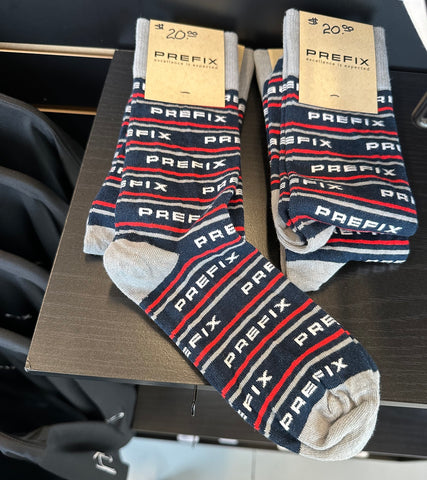 PREFIX Crew Dress Socks fits Women's 6-12 and Men's 6-11 – Prefix Corporation